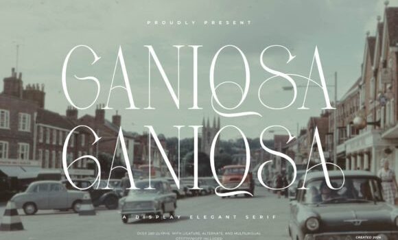 Ganiqsa Font: Fonts Free Download Ganiqsa Font - Featured Image