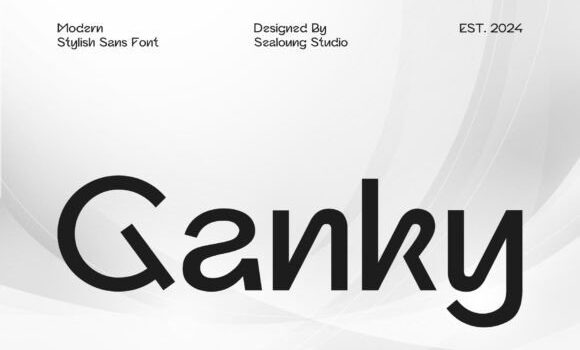 Ganky Font: Fonts Free Download Ganky Font - Featured Image