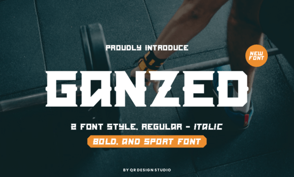 Ganzed Font - Featured Image