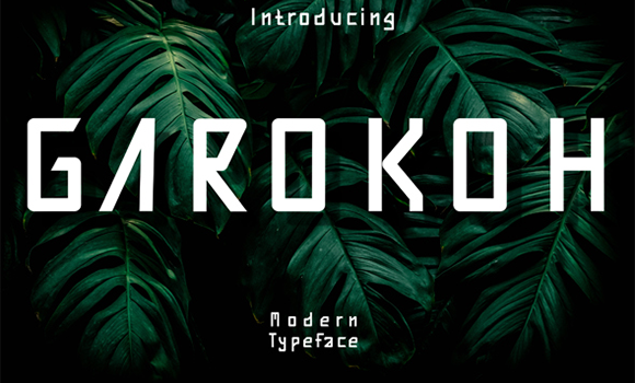 Garokoh Font: Fonts Free Download Garokoh Font - Featured Image