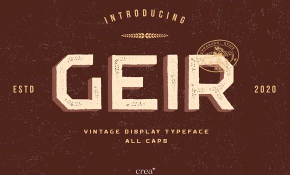 Geir Font: Fonts Free Download Geir Font - Featured Image