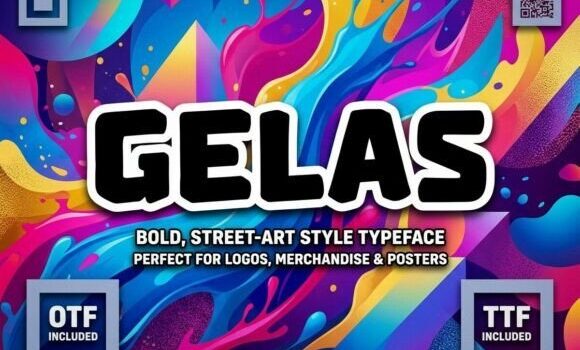 Gelas Font: Fonts Free Download Gelas Font - Featured Image