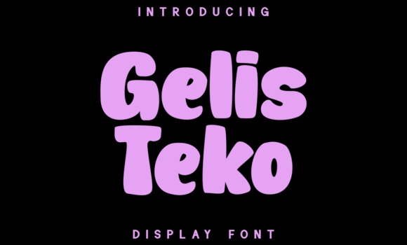 Gelis Teko Font: Fonts Free Download Gelis Teko Font - Featured Image