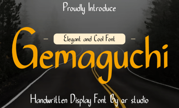 Gemaguchi Font: Fonts Free Download Gemaguchi Font - Featured Image