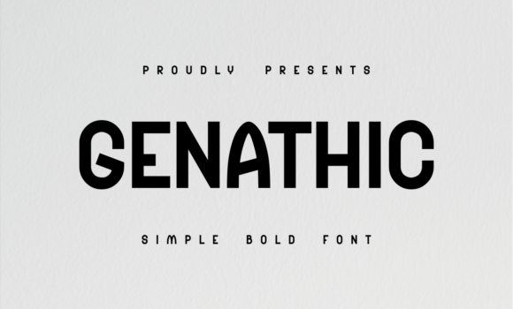 Genathic Font: Fonts Free Download Genathic Font - Featured Image