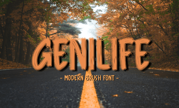 Genilife Font: Fonts Free Download Genilife Font - Featured Image