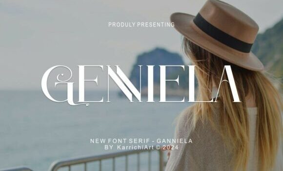 Genniela Font: Fonts Free Download Genniela Font - Featured Image