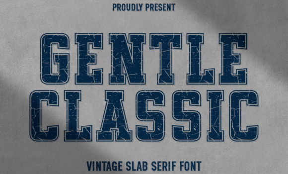 Gentle Classic Font - Featured Image
