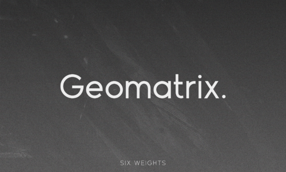 Geomatrix Font - Featured Image