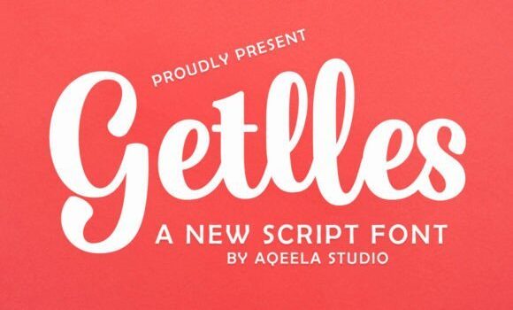 Getlles Font: Fonts Free Download Getlles Font - Featured Image