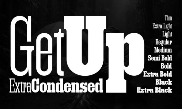 Getup Extra Condensed Font: Fonts Free Download Getup Extra Condensed Font - Featured Image