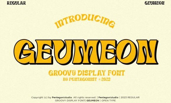 Geumeon Groovy Display Font: Fonts Free Download Geumeon Groovy Display Font - Featured Image