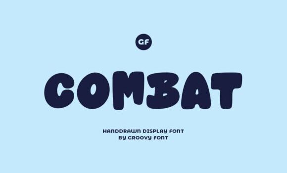 Gf Combat Font - Featured Image