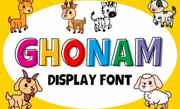 Ghonam Font: Fonts Free Download Ghonam Font - Featured Image