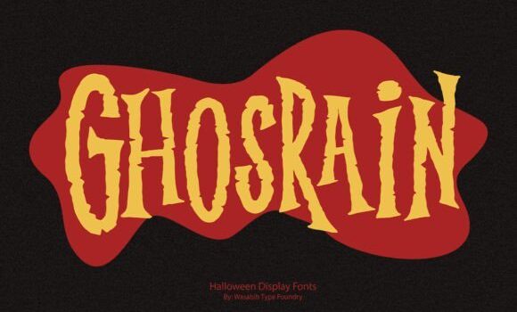 Ghosrain Font: Fonts Free Download Ghosrain Font - Featured Image