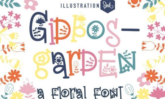 Gidber Garden Family Font - Featured Image