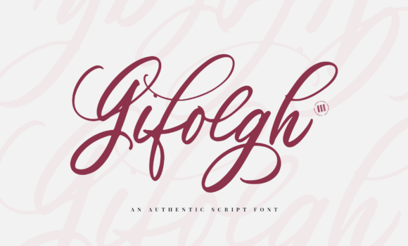 Gifolgh Font: Fonts Free Download Gifolgh Font - Featured Image