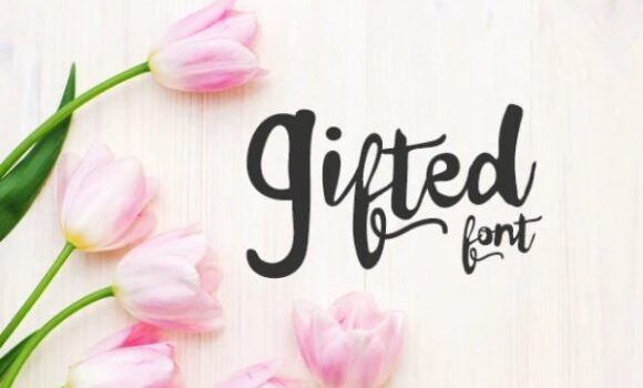 Gifted Font: Fonts Free Download Gifted Font - Featured Image
