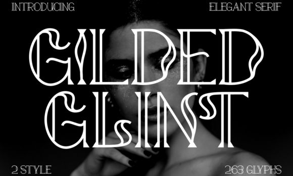 Gilded Glint Font: Fonts Free Download Gilded Glint Font - Featured Image