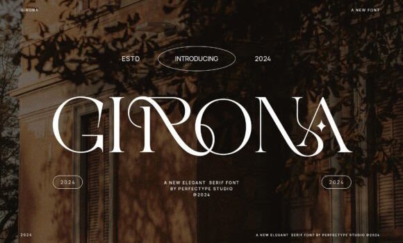 Girona Font: Fonts Free Download Girona Font - Featured Image