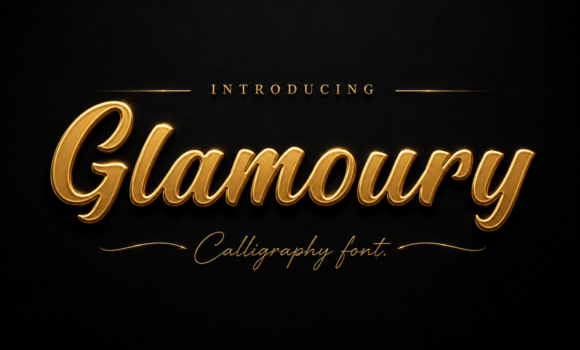 Glamoury Font: Fonts Free Download Glamoury Font - Featured Image