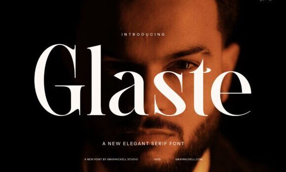 Glaste Font - Featured Image