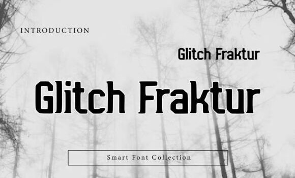 Glitch Fraktur Font - Featured Image