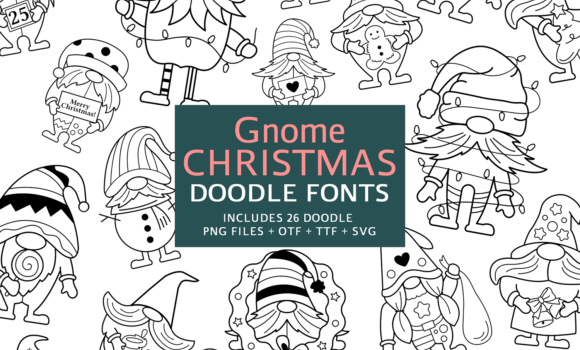 Gnome Christmas Doodle Font: Fonts Free Download Gnome Christmas Doodle Font - Featured Image