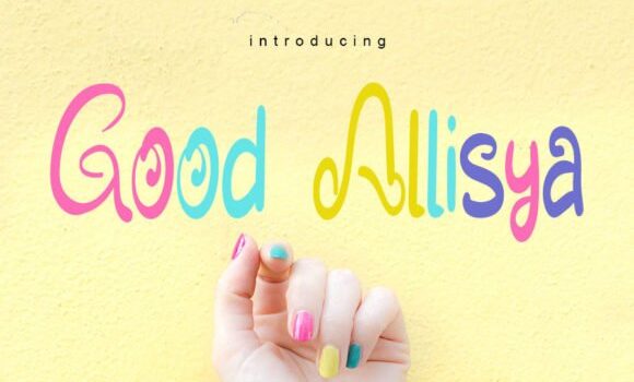 Good Allisya Font: Fonts Free Download Good Allisya Font - Featured Image