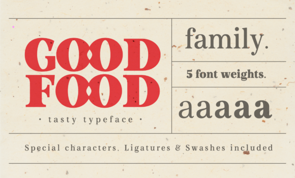 Good Food Font: Fonts Free Download Good Food Font - Featured Image