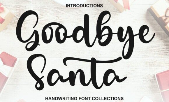 Goodbye Santa Font: Fonts Free Download Goodbye Santa Font - Featured Image