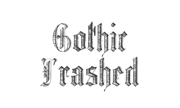 Gothic Trashed Font: Fonts Free Download Gothic Trashed Font - Featured Image