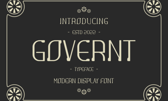 Goverent Font: Fonts Free Download Goverent Font - Featured Image
