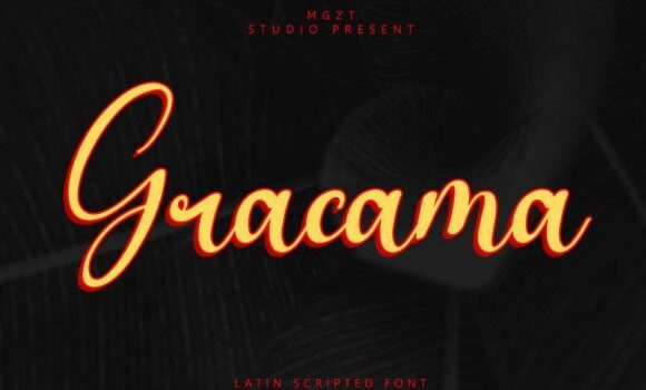 Gracama Font: Fonts Free Download Gracama Font - Featured Image
