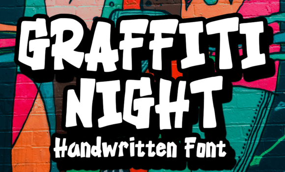 Graffiti Night Font: Fonts Free Download Graffiti Night Font - Featured Image