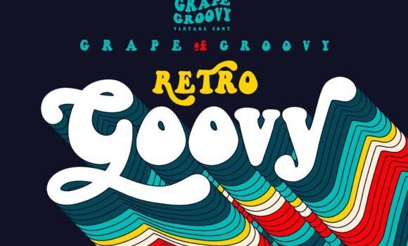 Grape Groovy Font - Featured Image