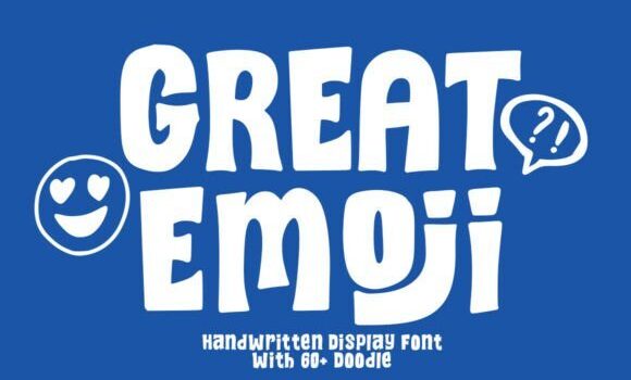 Great Emoji Regular Font: Fonts Free Download Great Emoji Regular Font - Featured Image