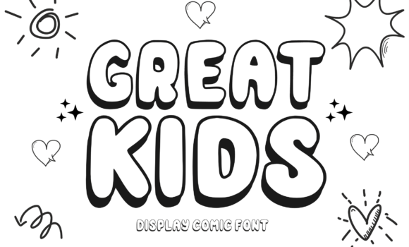 Great Kids Font: Fonts Free Download Great Kids Font - Featured Image