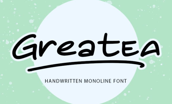Greatea Font - Featured Image