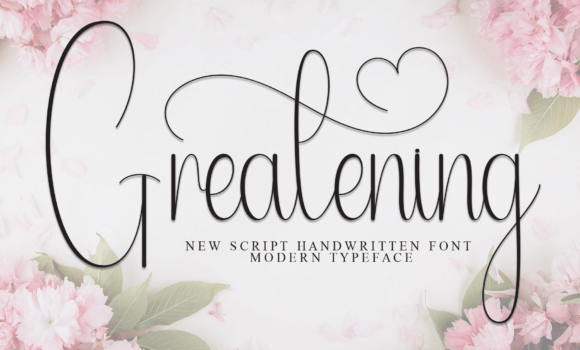 Greatening Font: Fonts Free Download Greatening Font - Featured Image