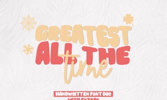 Greatest All the Time Font: Fonts Free Download Greatest All the Time Font - Featured Image