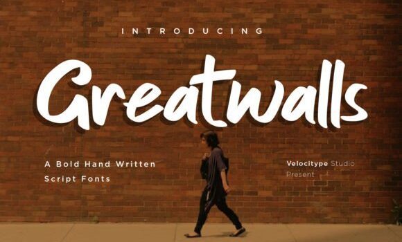 Greatwalls Font - Featured Image