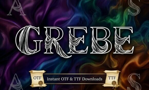 Grebe Font: Fonts Free Download Grebe Font - Featured Image