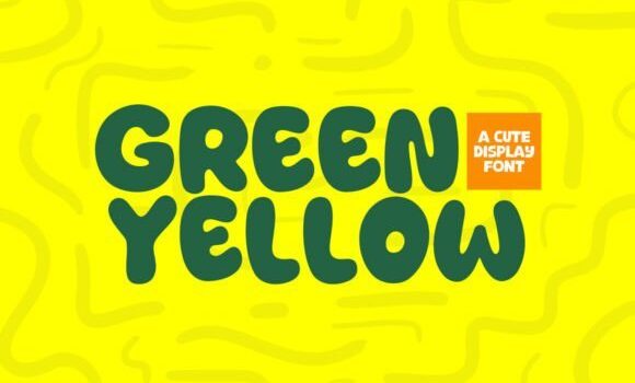 Green Yellow Font: Fonts Free Download Green Yellow Font - Featured Image