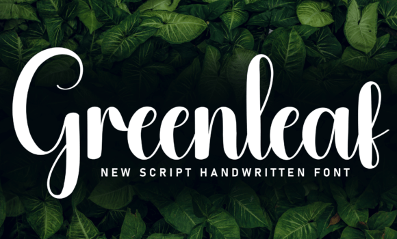 Greenleaf Font: Fonts Free Download Greenleaf Font - Featured Image
