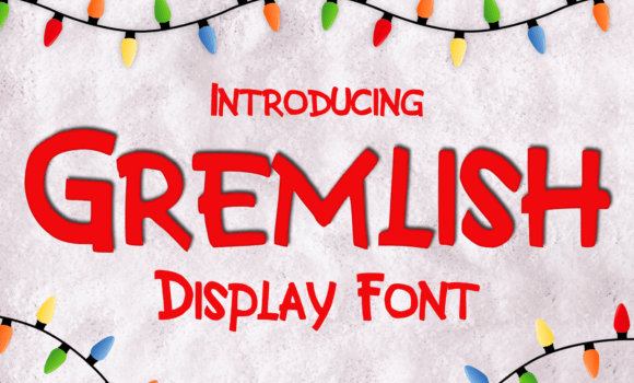 Gremlish Font - Featured Image