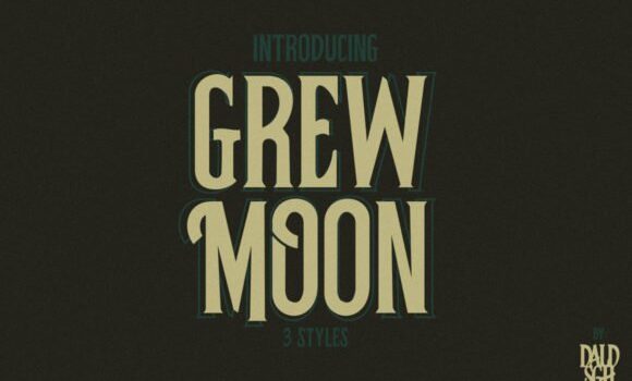 Grewmoon Font: Fonts Free Download Grewmoon Font - Featured Image