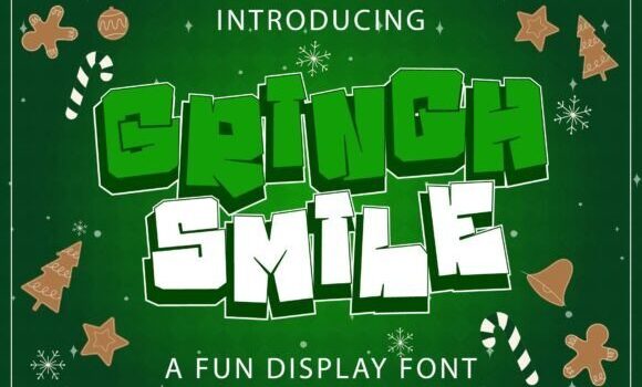 Grinch Smile Font: Fonts Free Download Grinch Smile Font - Featured Image