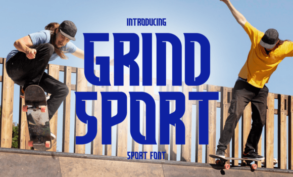 Grind Sport Font: Fonts Free Download Grind Sport Font - Featured Image