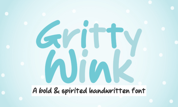 Grittywink Font: Fonts Free Download Grittywink Font - Featured Image